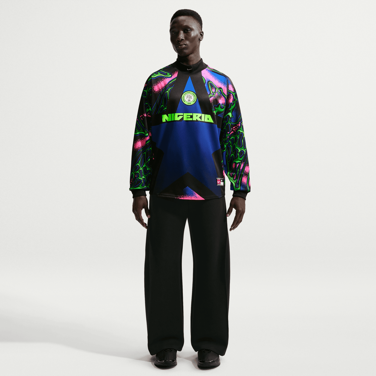 Nike Men's Nigeria Authentic Goalkeeper Jersey - Hollywood Keepers