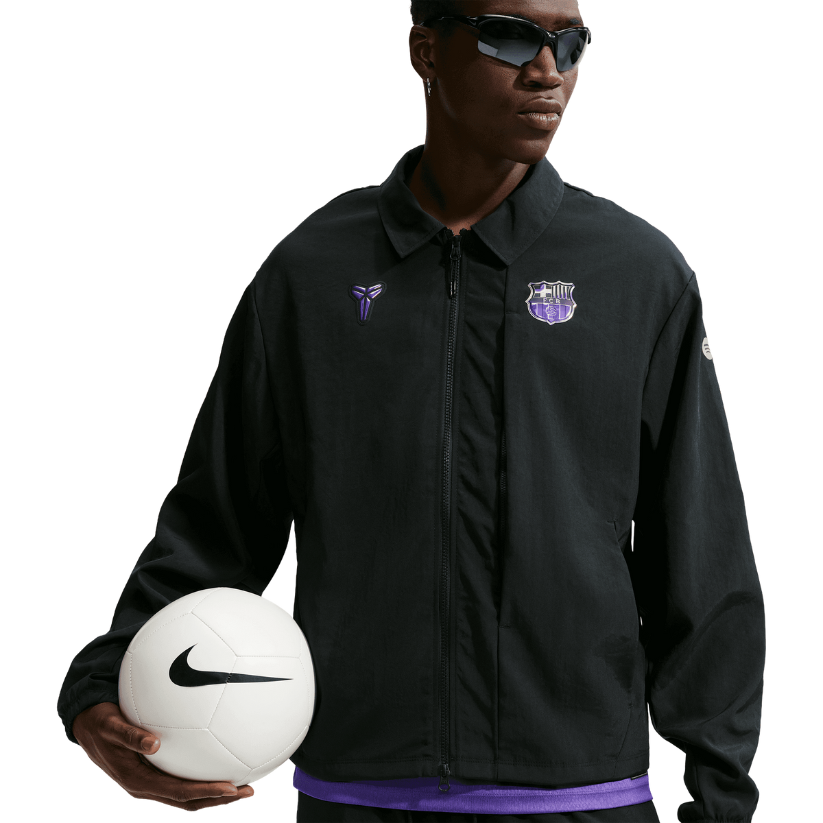 Nike FC Barcelona Men's Kobe Away Woven Jacket