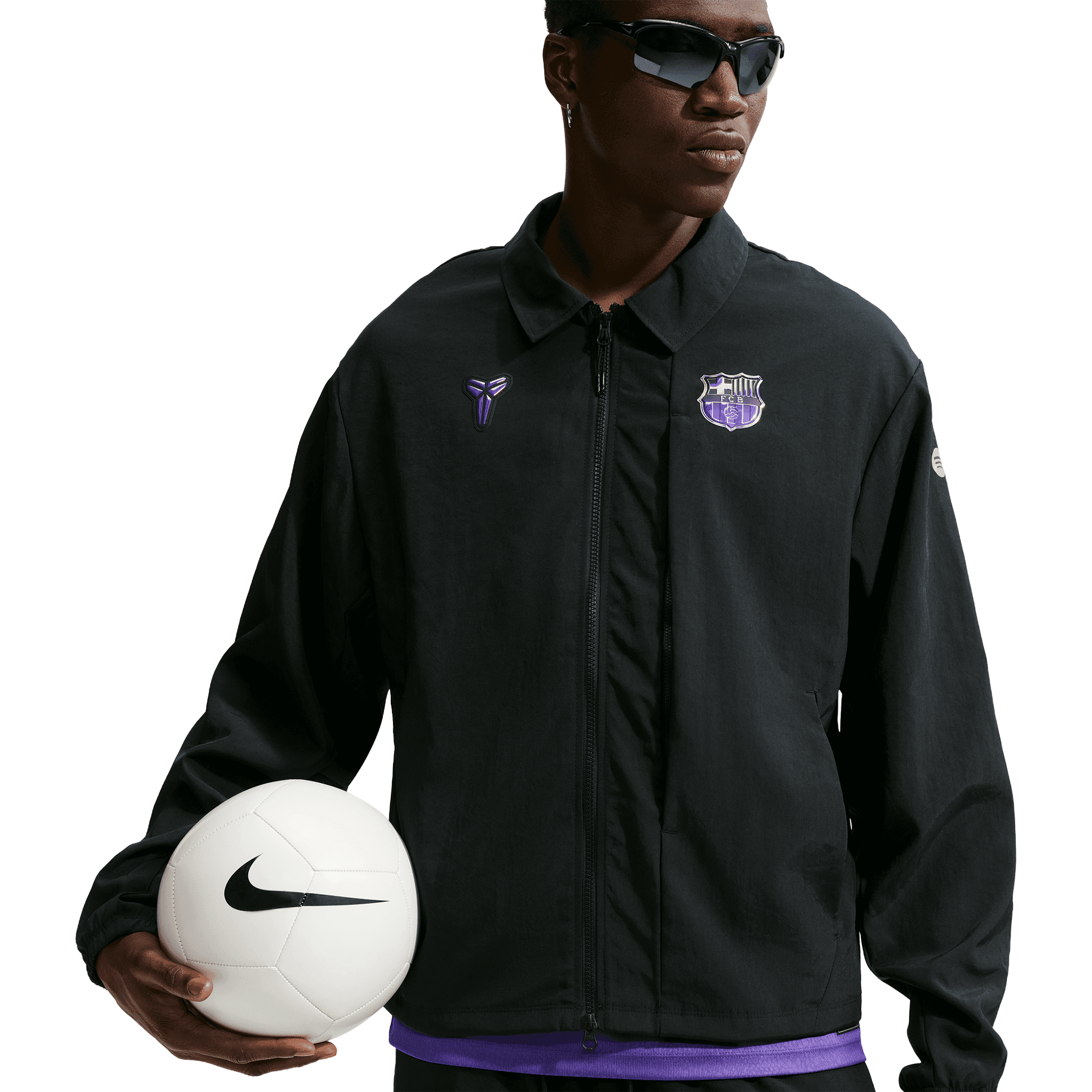 Nike FC Barcelona Men's Kobe Away Woven Jacket