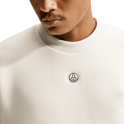Nike PSG Mens Away Tech Fleece Crew Sail