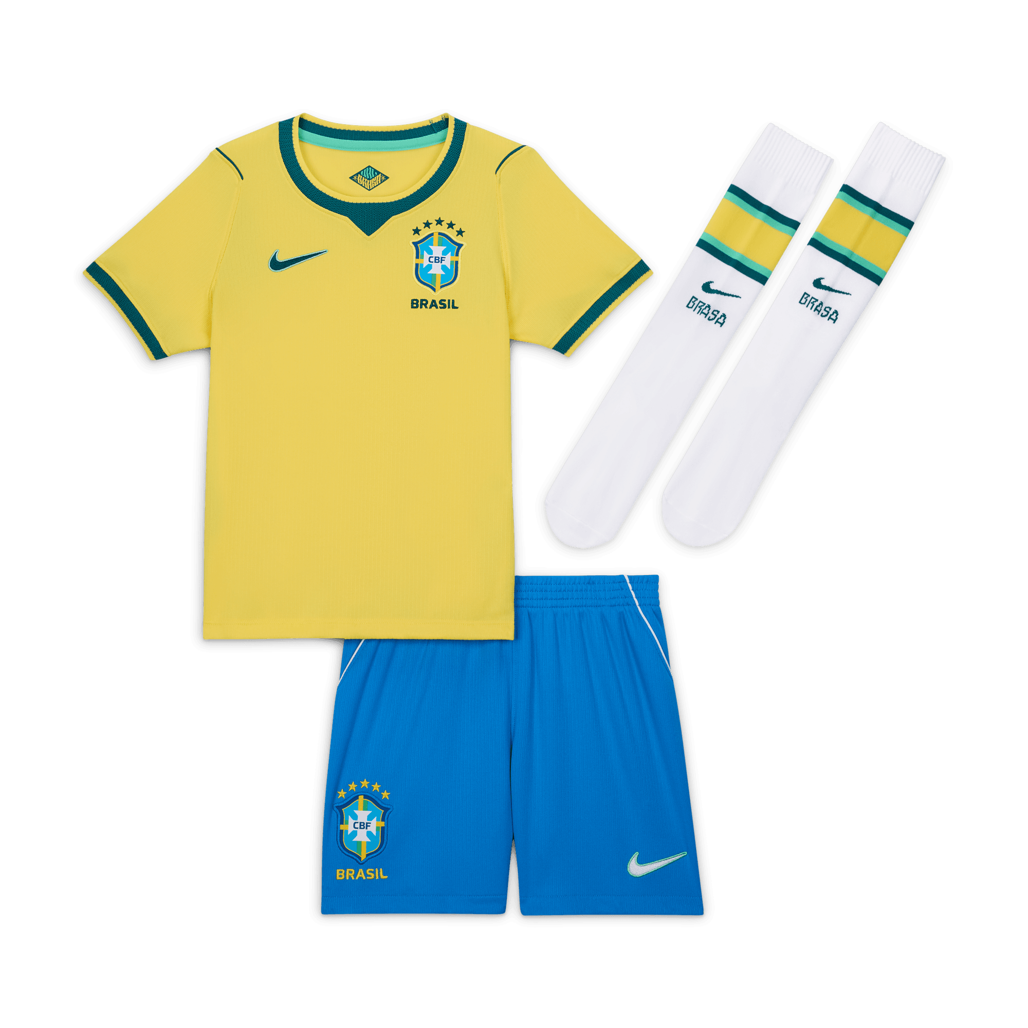 Nike Toddler Brasil Home 2026 Kit