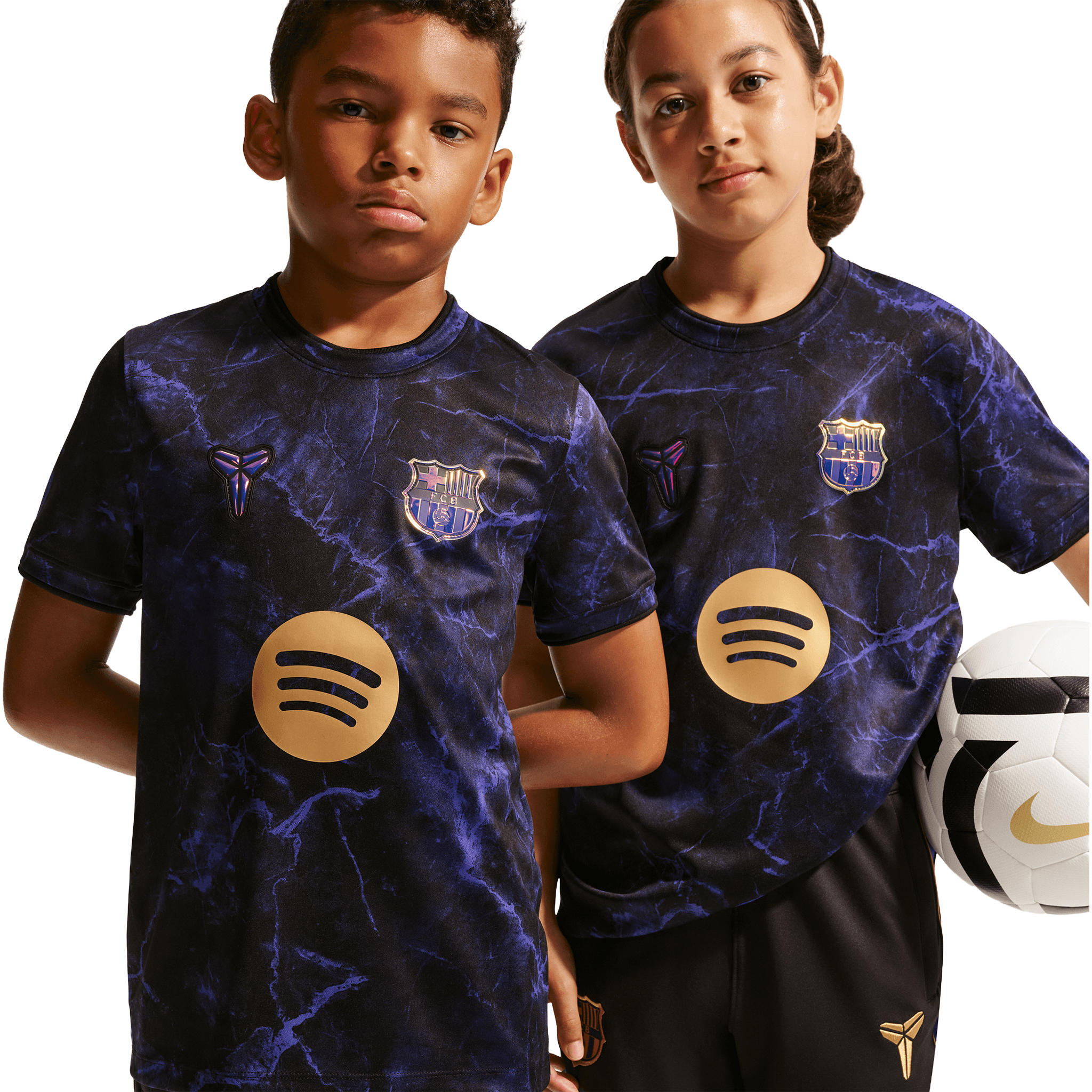 Nike FC Barcelona Youth Kobe Away Dri-FIT Pre-Match Top