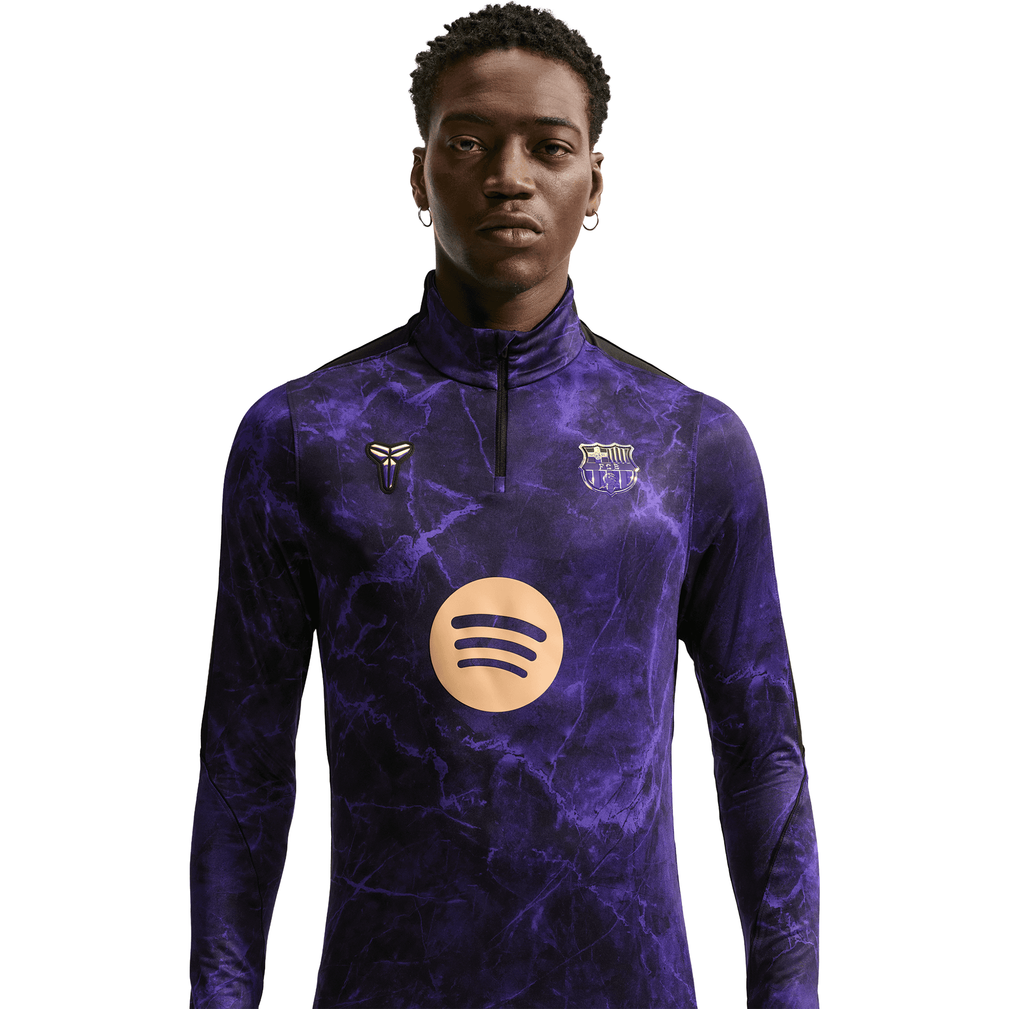 Nike FC Barcelona Men's Kobe Away Dri-FIT Strike Pre-Match Drill Top