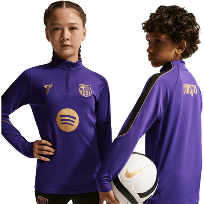 Nike FC Barcelona Youth Kobe Away Dri-FIT Strike Drill Top