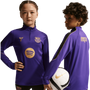 Nike FC Barcelona Youth Kobe Away Dri-FIT Strike Drill Top
