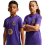 Nike FC Barcelona Youth Kobe Away Dri-FIT Strike Short Sleeve Top