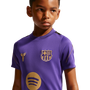 Nike FC Barcelona Youth Kobe Away Dri-FIT Strike Short Sleeve Top