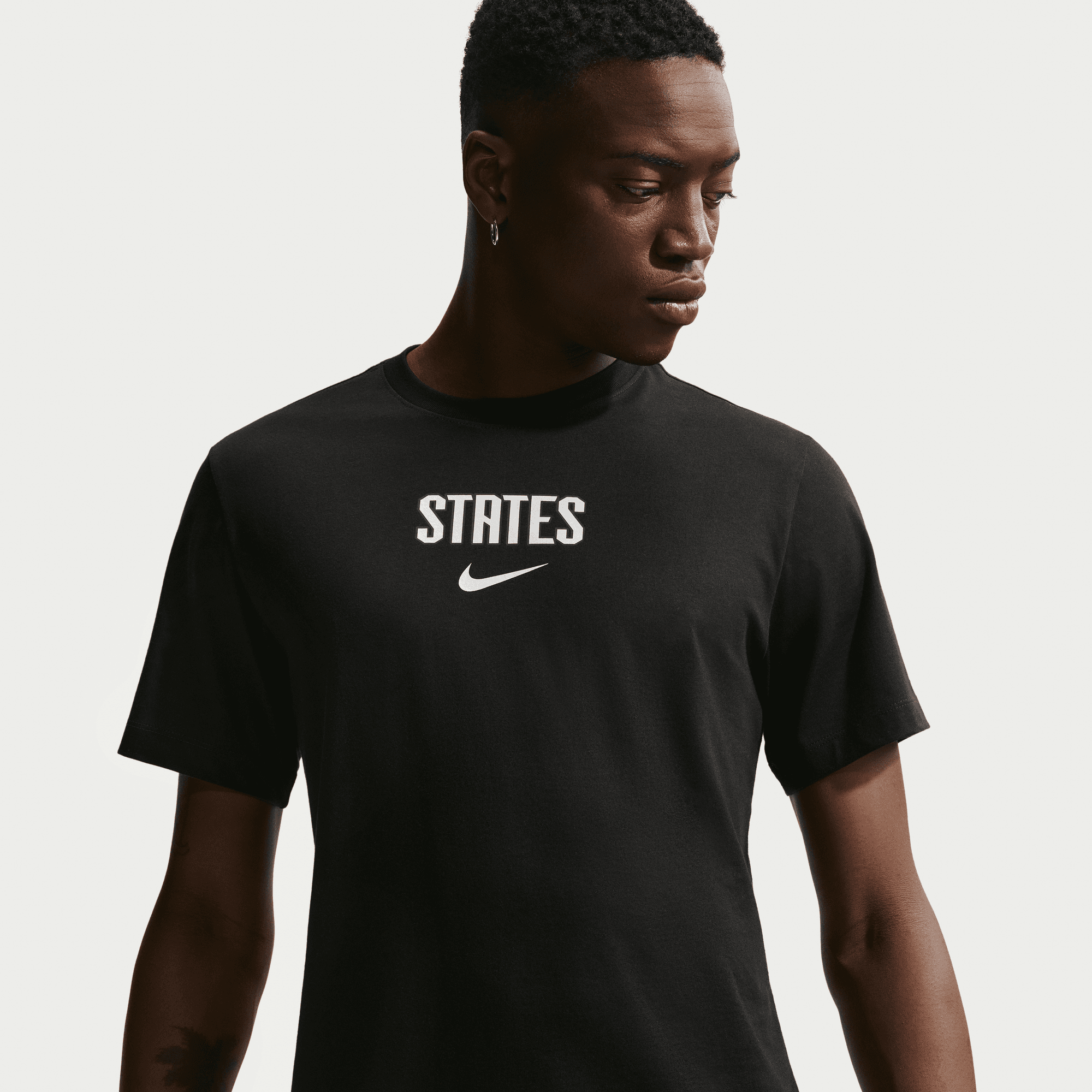 Nike Mens USA Wordmark Graphic Tee