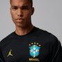 Nike Brasil Futebol x Jordan Men's Strike Short Sleeve Knit Top