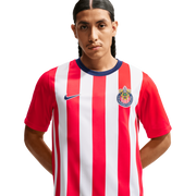 Nike Chivas Men's Home Football Top Crew Jersey