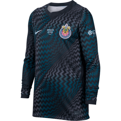 Nike Chivas 2026-27 Youth Long-Sleeve Goalkeeper Stadium Jersey