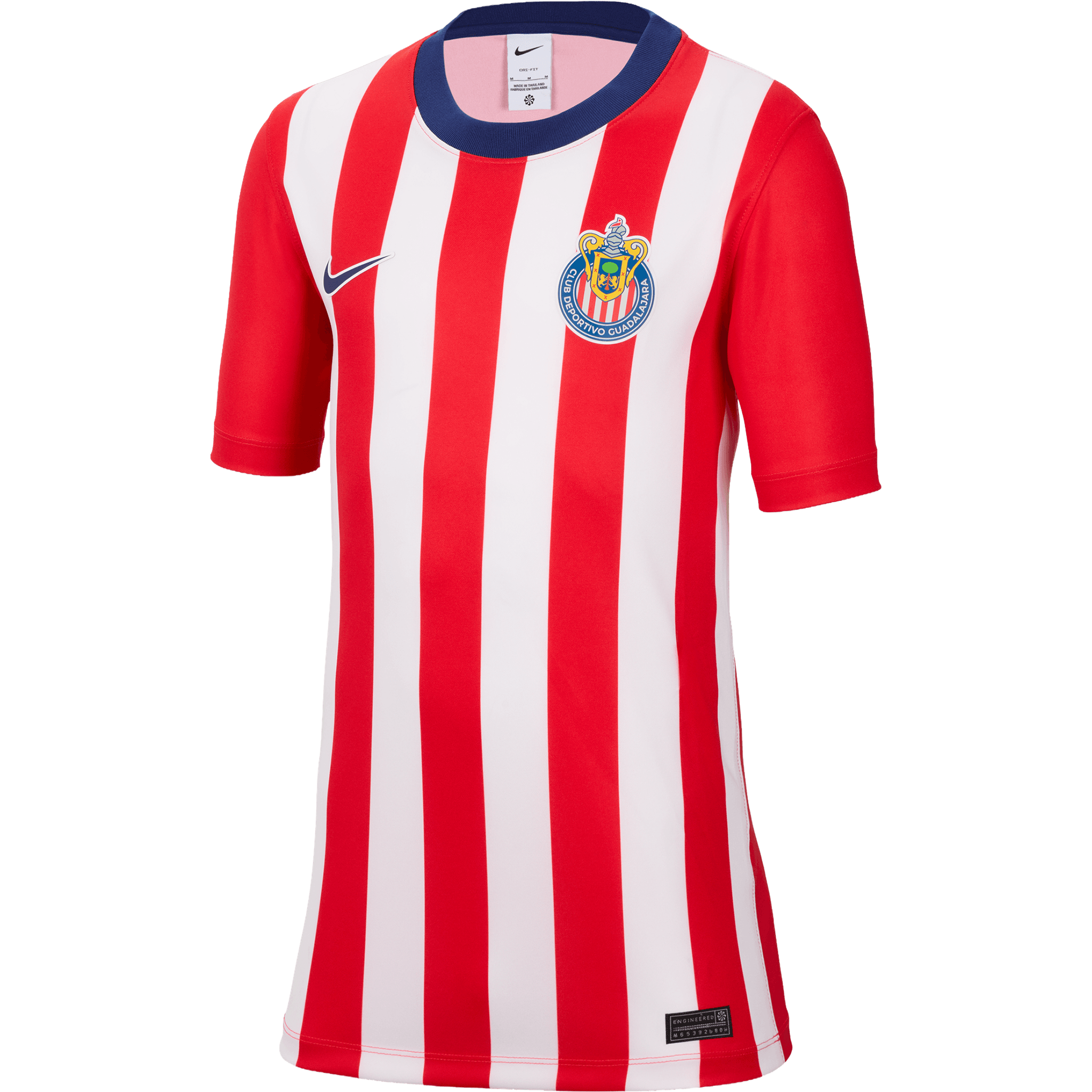 Nike Chivas Youth Home Football Top Crew Jersey