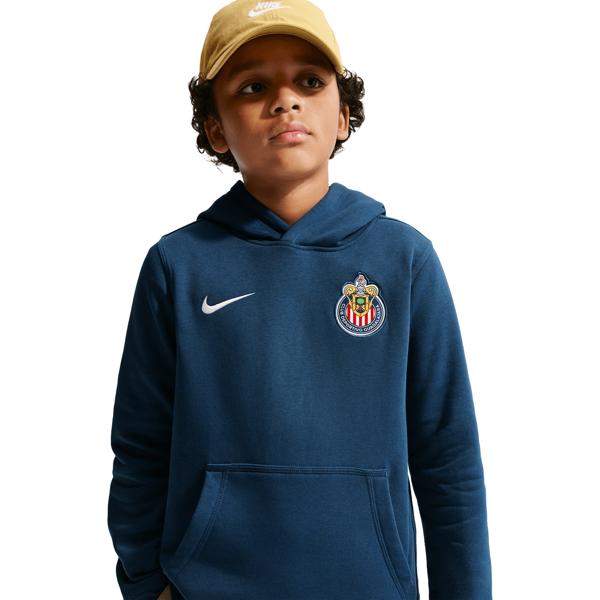 Nike Chivas Youth Club Fleece Pullover Hoodie