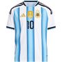 adidas Argentina 2026 Youth Lionel Messi Home Authentic Jersey