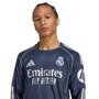 adidas Real Madrid 2025 26 Men’s Away Long Sleeve Stadium Jersey