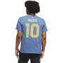 Camiseta azul adidas Argentina Messi #10 para hombre