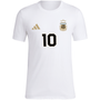 Camiseta de manga corta de Messi de adidas Argentina para hombre