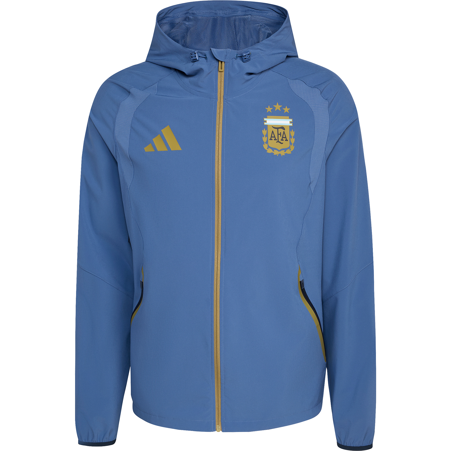 adidas Argentina Men’s Tiro 26 Full Zip Travel Windbreaker