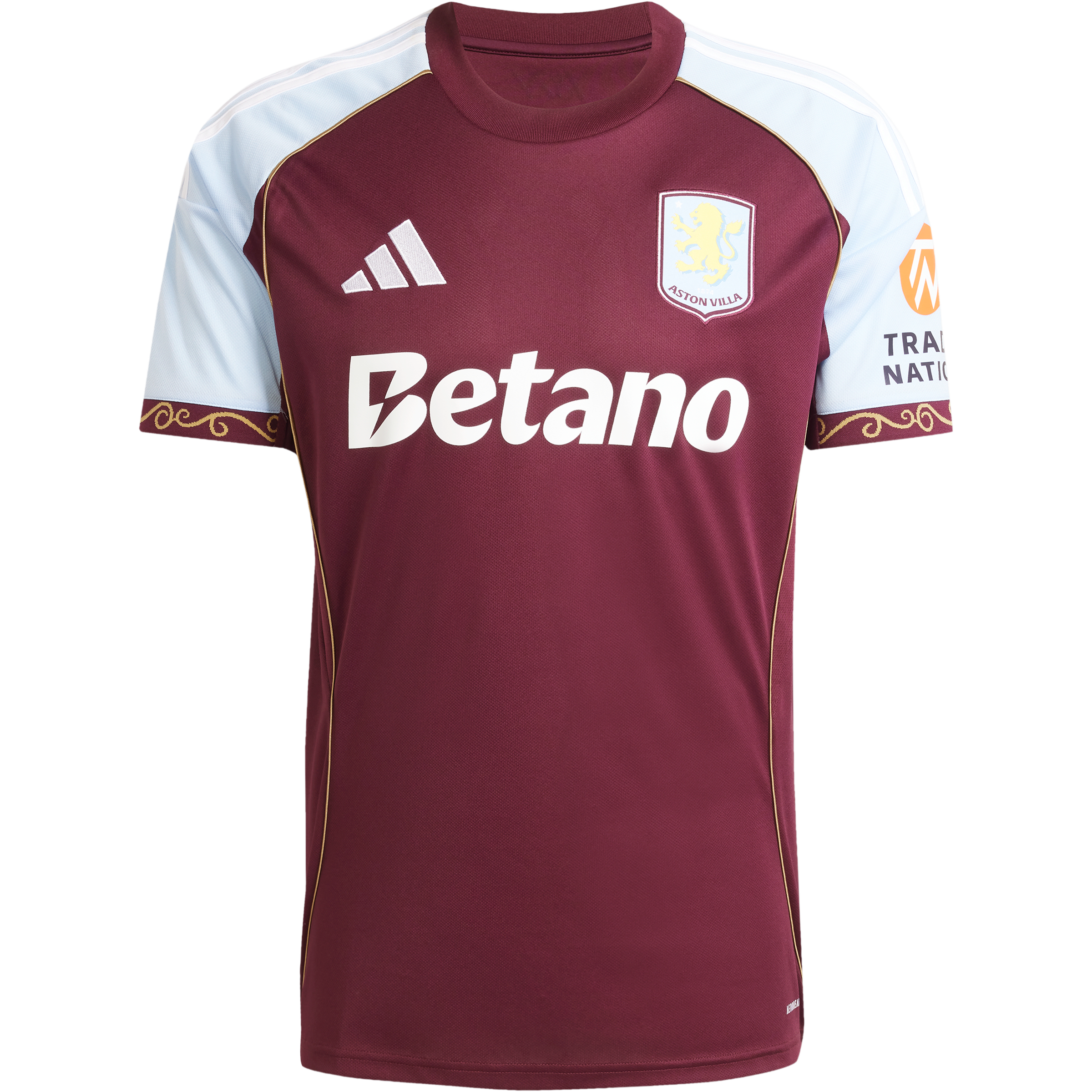 adidas Aston Villa 2025 26 Men’s Home Stadium Jersey