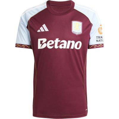 adidas Aston Villa 2025 26 Men’s Home Stadium Jersey