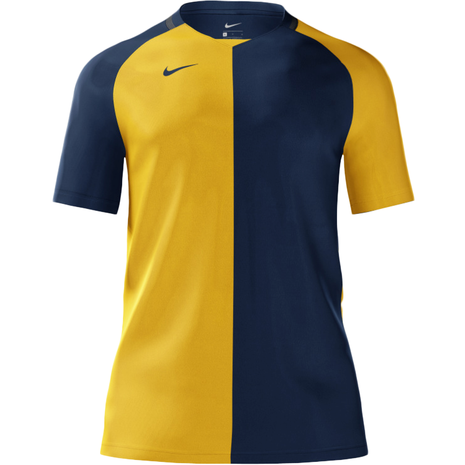 nike Custom Short Sleeve Digital 20 Jersey Navy Gold