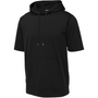 Sudadera con capucha de manga corta de polar Sport-Tek
