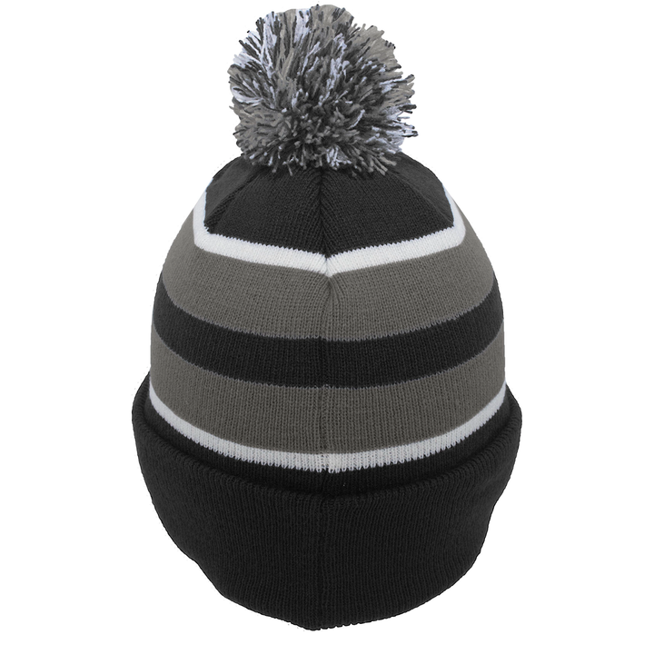 pacific Headwear Pom Pom Cuff Beanie