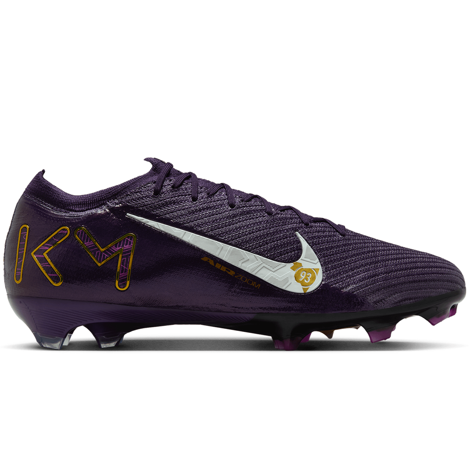 nike Mercurial Vapor 16 Elite Km FG Mbappe Pack Grand Purple Pale Ivory