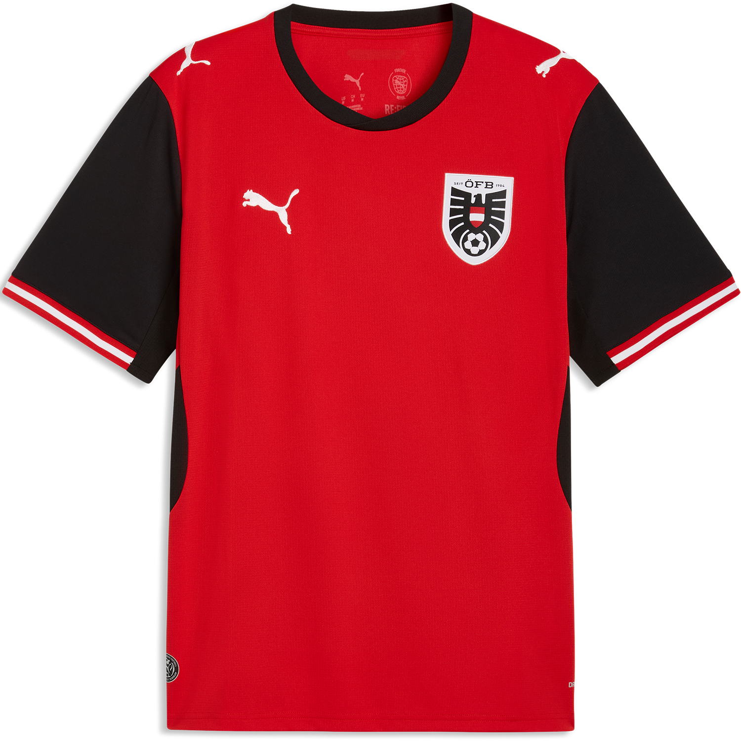 Puma Austria 2026 Men's Home Stadium Jersey