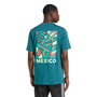 Camiseta gráfica de manga corta adidas México para hombre