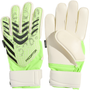 adidas Predator Youth Fingersave Goalkeeper Gloves Lucid Lemon Black Purple Rush