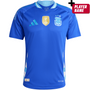 Camiseta auténtica de visitante adidas Argentina 2024 para hombre