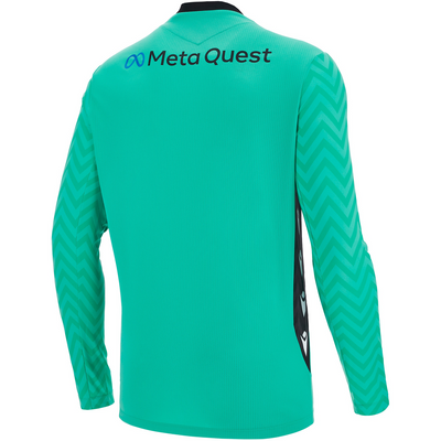 Macron Wrexham Afc 2025 26 Youth Long Sleeve Goalkeeper Jersey