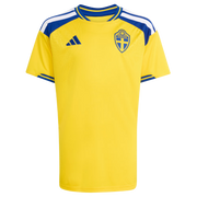 adidas Sweden 2026 Youth Home Stadium Jersey