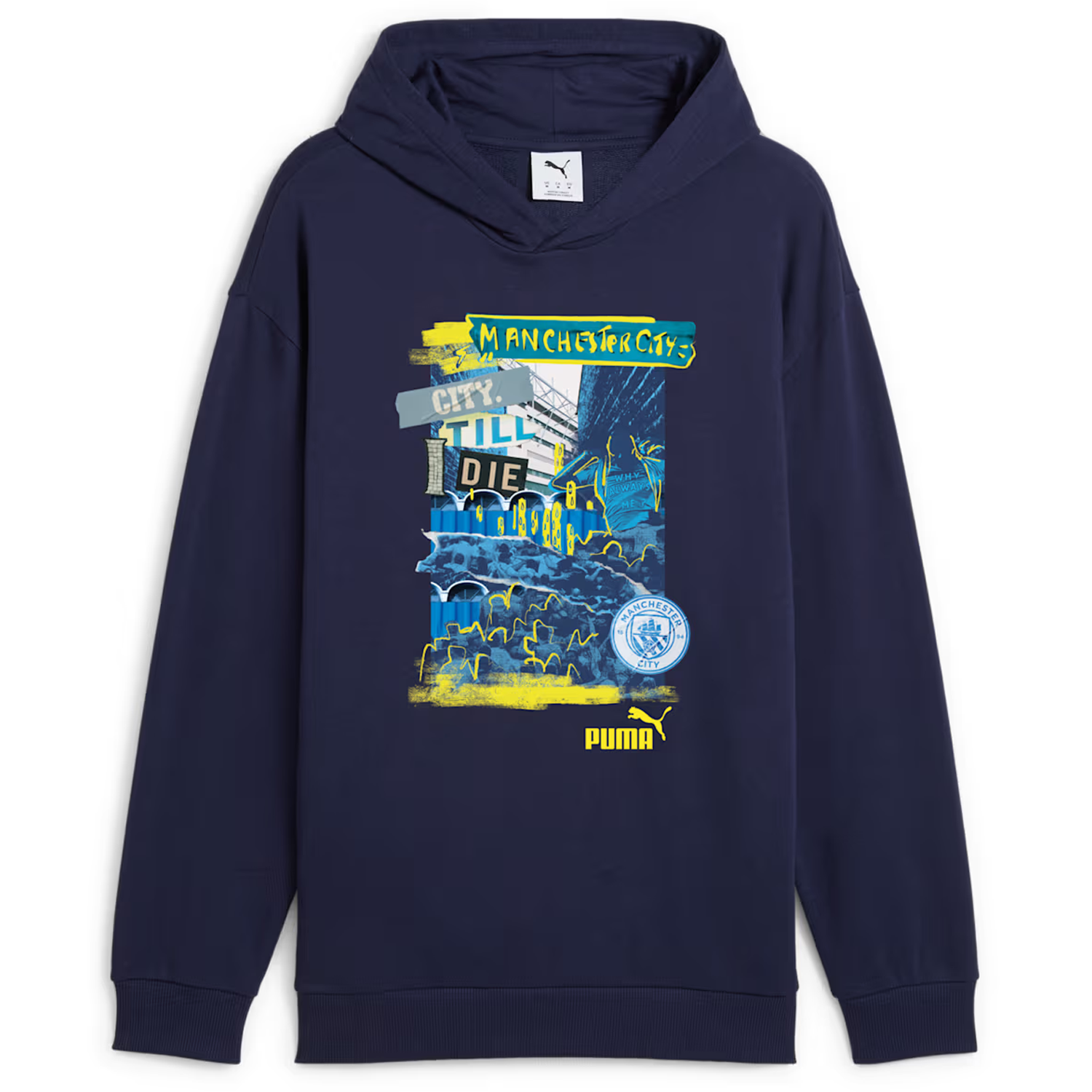 puma Manchester City Futbol Energy Men’s Hoodie