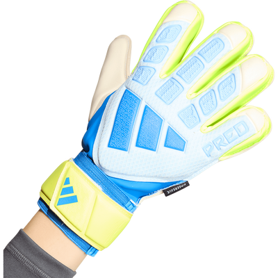 adidas Predator Match Fingersave Goalkeeper Gloves - Ice Cold Precision