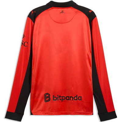Puma AC Milan 2026 Slam Jam LS Red Jersey