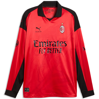 Puma AC Milan 2026 Limited Edition Slam Jam LS Red Jersey