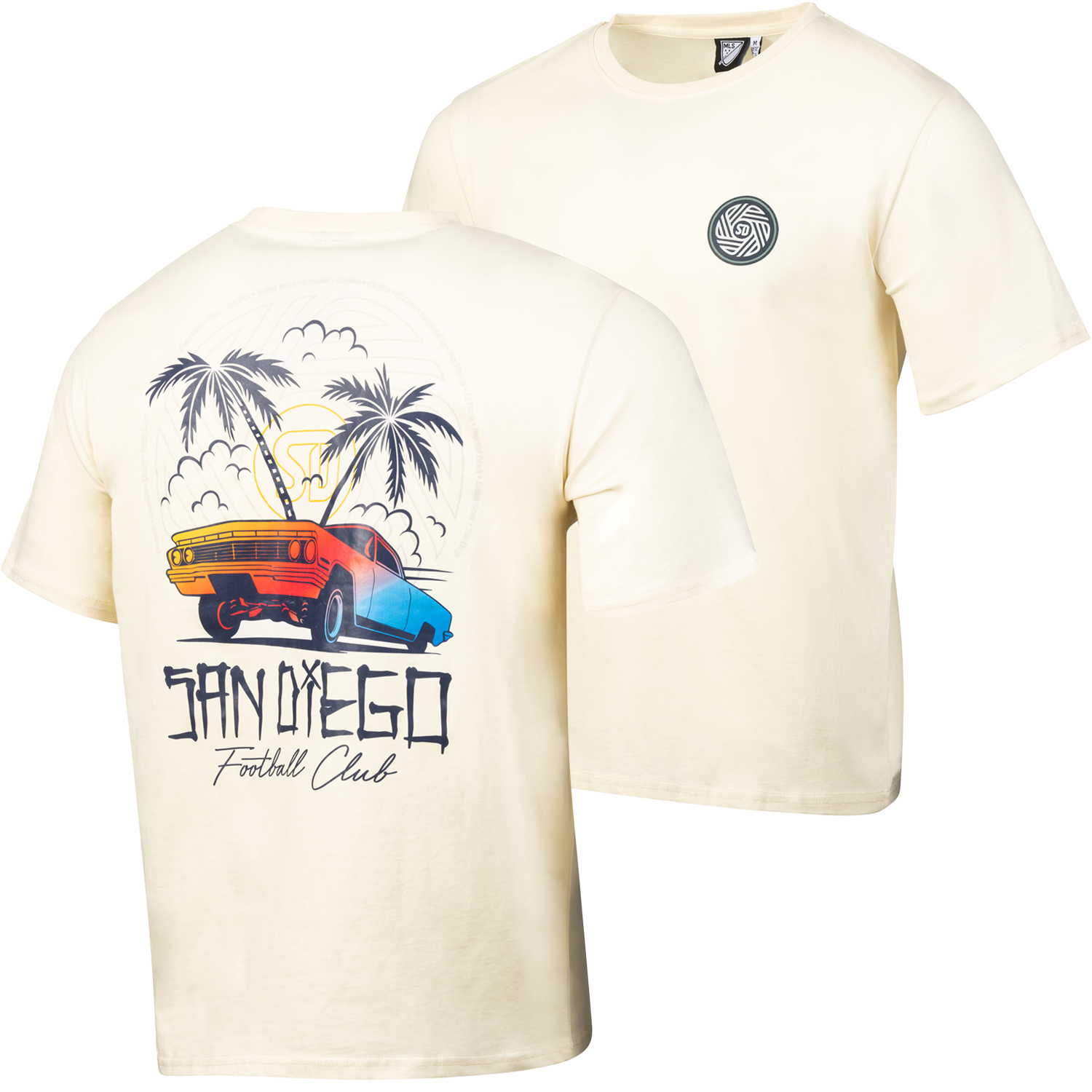 San Diego FC Palm Tree Men's Relaxed Tee