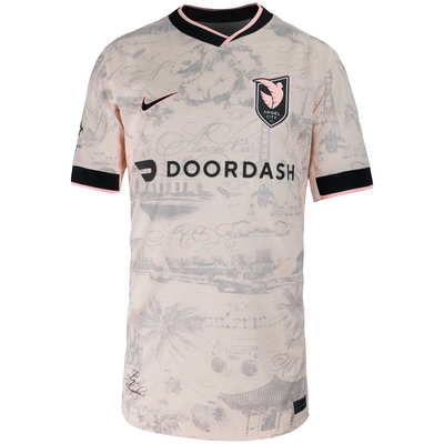 Camiseta Nike Angel City 2026 de visitante para jóvenes