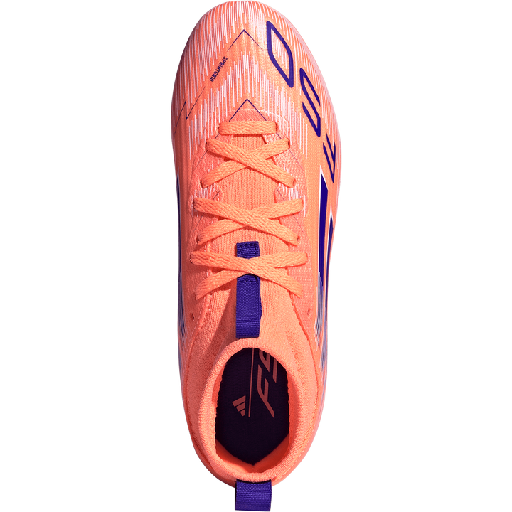 adidas F50 League Mid Youth FG Coral Blaze