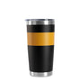 Vaso de línea negra de 20 oz de Norday Tigres