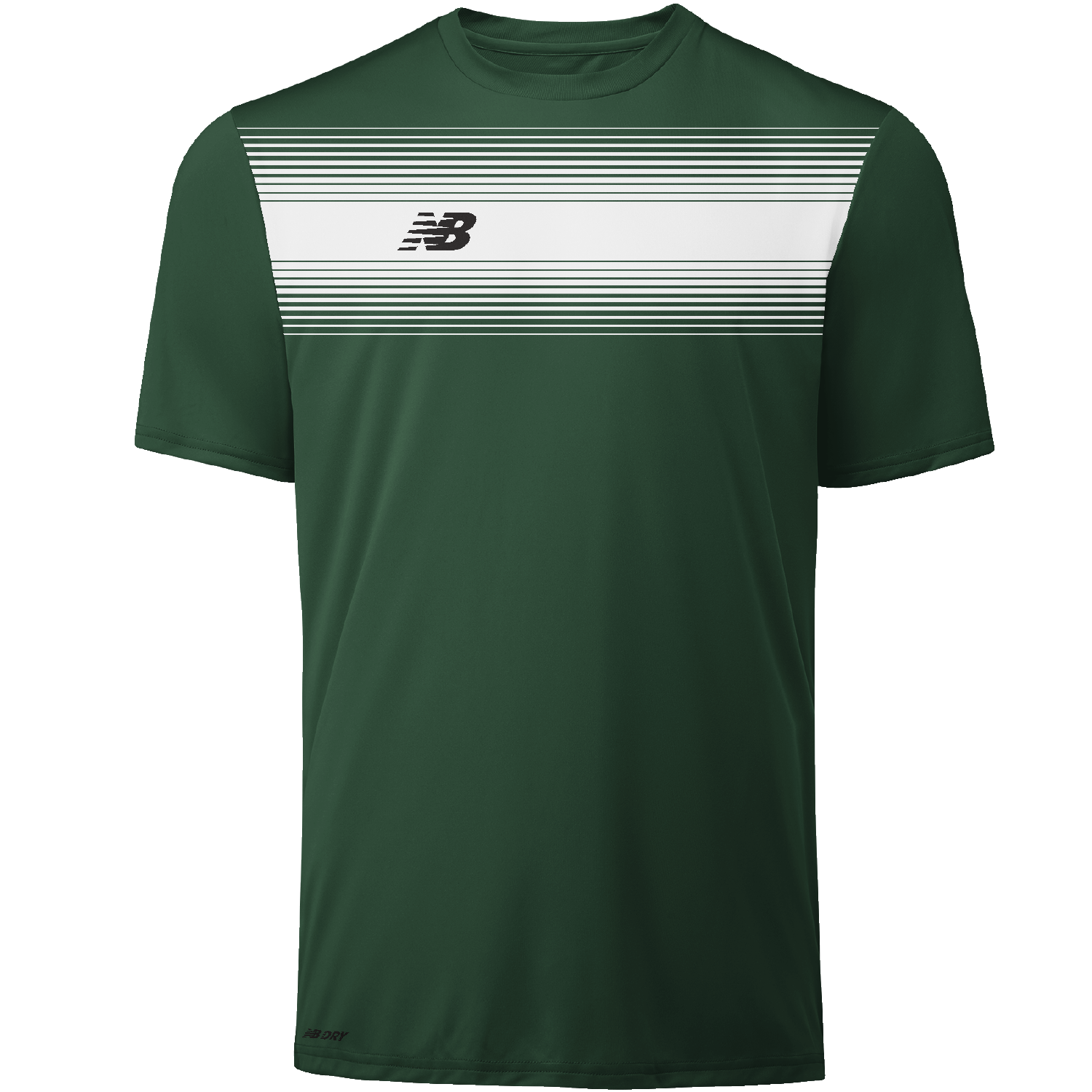 Camiseta de manga corta con panel personalizado de New Balance