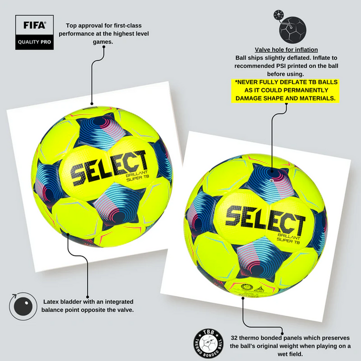 Select Brilliant Super Tb V25 Soccer Ball