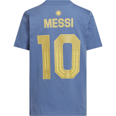 adidas Argentina Messi #10 Youth Blue Tee