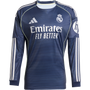 adidas Real Madrid 2025 26 Men’s Away Long Sleeve Stadium Jersey