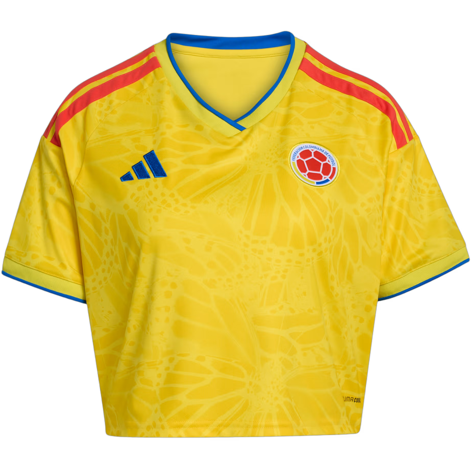 adidas Colombia 2026 Women’s Home Cropped Jersey