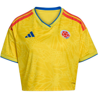 adidas Colombia 2026 Women’s Home Cropped Jersey