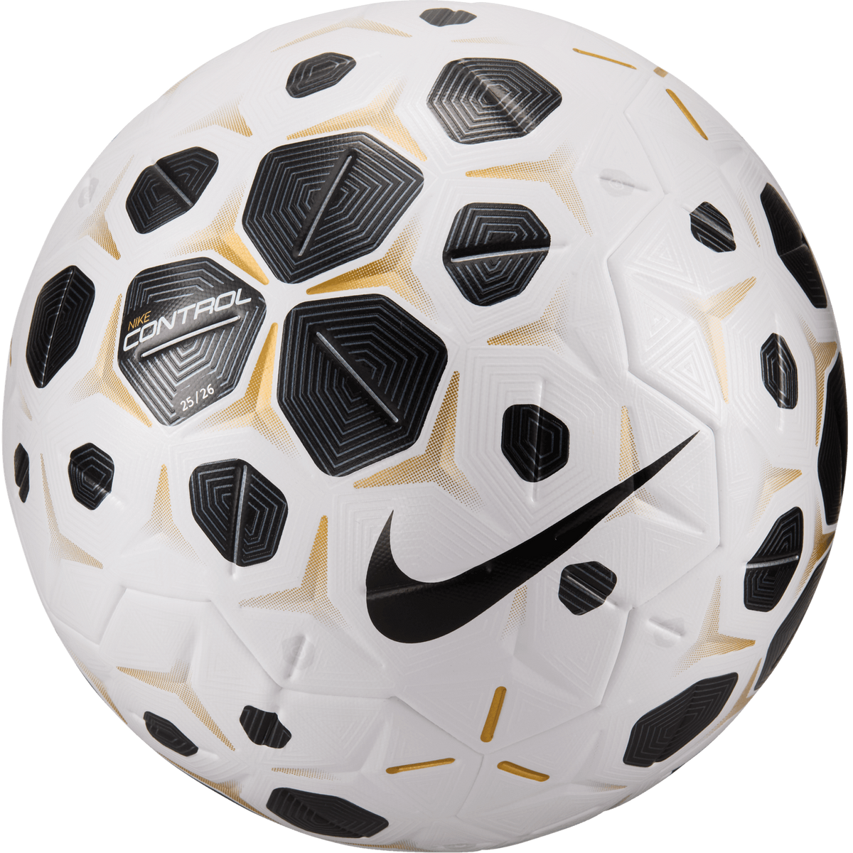 nike Control Match Ball White Black Black