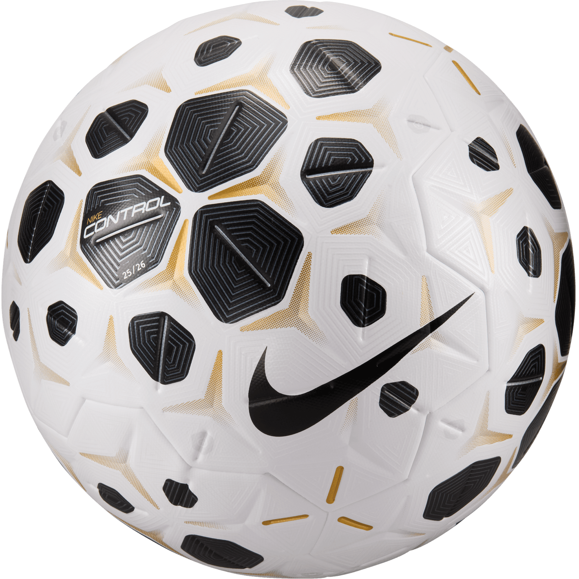 nike Control Match Ball White Black Black